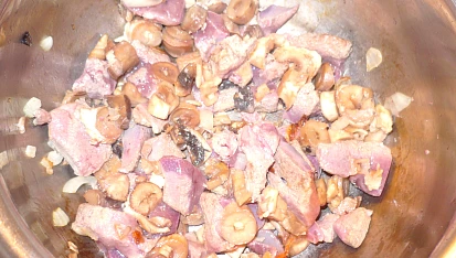 Zapékané játrové žampiony