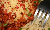 Boloňské/salámové  špagety