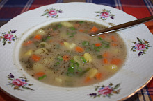 Bramborová polévka od babičky