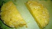 Bramborové placičky - rosti, .. přepůleno, pro lepší manipulaci