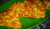 Bramborové placičky - rosti (... opečeno a raz - dva to bylo fuč)