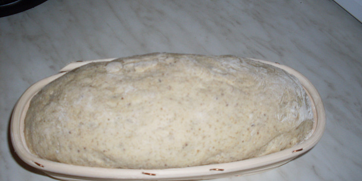 Bramborový chleba III. (v  ošatce)
