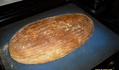 Bramborový chleba III., a upečený
