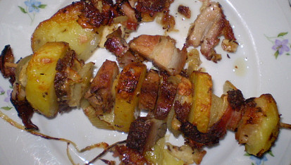 Brambory à la harmonika, brambory špíz