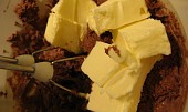 Buchta zvaná "KOKINA", rozmočené sušenky ve šlehačce s máslem