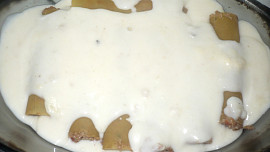 Cannelloni s  nádivkou z kuřecích jater
