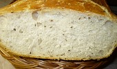 Chléb pečený v římském hrnci - postup, Chléb pouze z hladké pšeničné mouky .