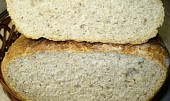 Chléb pečený v římském hrnci - postup (Chléb s ovesnými vločkami)