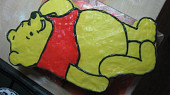 Dorty - zdobení (Medvídek Pů veliký 42 cm)