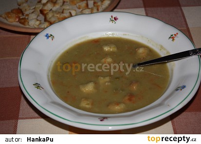 Hrašková polévka -rychlá