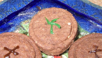 Kakaové knoflíky