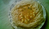 Kari omáčka z vepřové konzervy ke špagetám (Se špagetama)