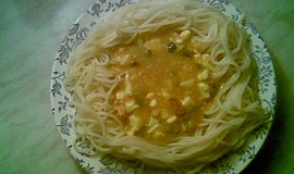 Kari omáčka z vepřové konzervy ke špagetám
