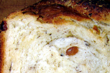 Vánočka - detail