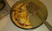 Kuskusova pizza, Upeceno