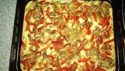Masový koláč, Masový koláč