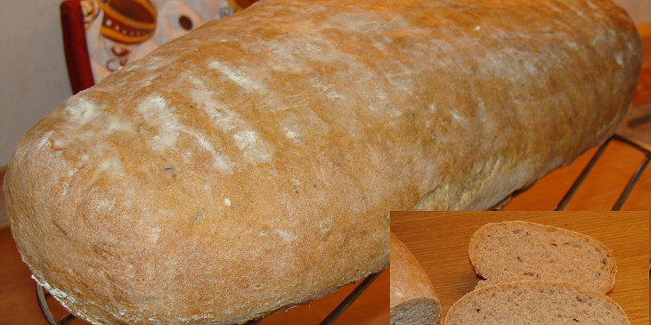 Hotový chléb + řez