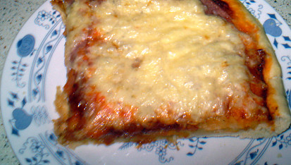 Pizza na celý plech