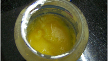Restovaná makrelová filátka na přepuštěném másle, hotove obchodove Ghee