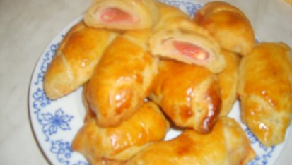 Rohlíčky ze šlehačkového těsta