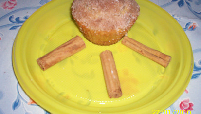 Skořicové muffiny