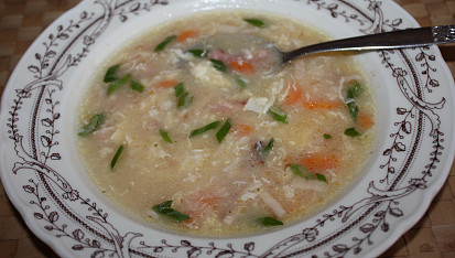 Slaninovo-krupicová polévka, Slaninovo-krupicová polévka