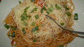 Špagety s hříbkovou omáčkou, Špagety s hříbkovou omáčkou