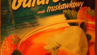 Zákusek s galaretkou a zakysanou smetanou, Galaretka koupená v Lidlu