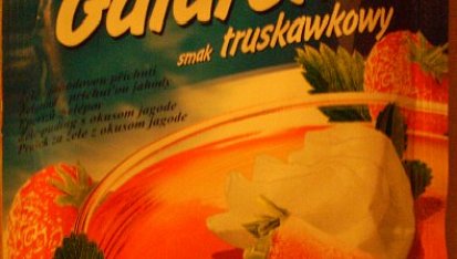 Zákusek s galaretkou a zakysanou smetanou, Galaretka koupená v Lidlu