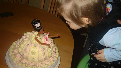 Adélčin dort Barbie