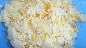 Ananasovo-mandarinkový koláč s kokosem