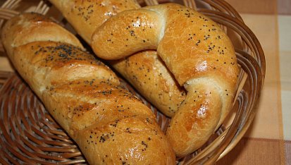 Bagety s pomazánkou z brambor, Bagety s pomazánkou z brambor