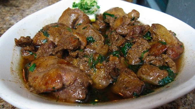 Báječná jatýrka na slanině, jatýrka na slanině