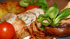 Bylinkové rolky s česnekem