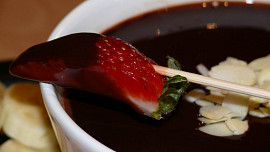Čokoládové fondue