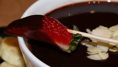 Čokoládové fondue