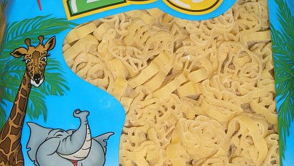Dětská česnečka s mrkví a zoo zvířátky
