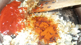 Hrách na maďarský způsob