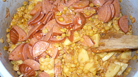 Hrách na maďarský způsob