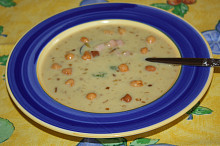 Hrášková polévka podle Pohlreicha
