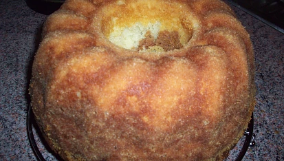 Hrnková tvarohová bábovka