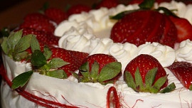 Jahodový dort ze Švédska