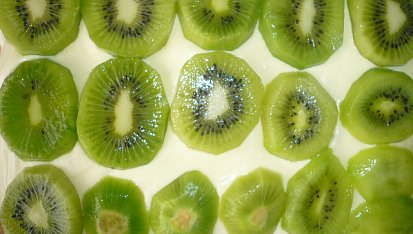 Kostky s kiwi