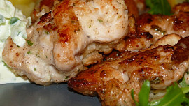 Kuřecí ve vinném těstíčku s bylinkami