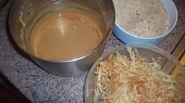 Moučník Figaro, ingredience na náplň