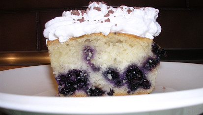 Muffiny s borůvkami
