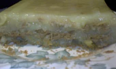 Nepečený jablkový dort