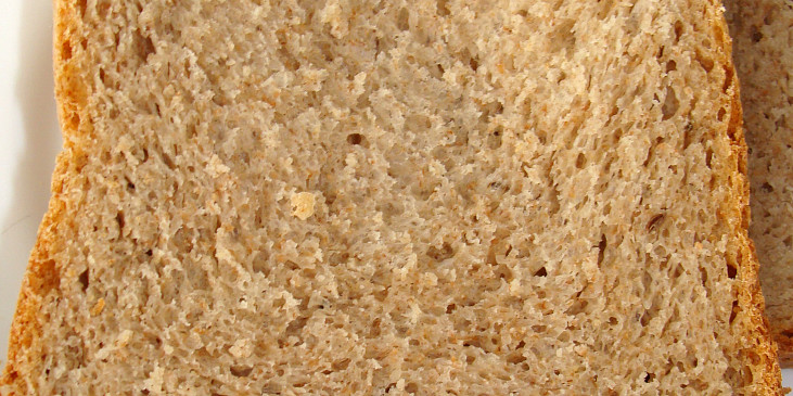 Obyčejný hrnkový chleba (Na řezu)