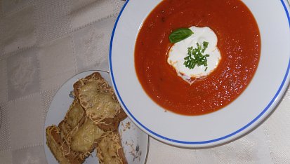 Rajská polévka na italský způsob