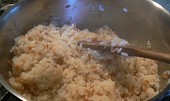 Rýže na egyptský způsob (po 30 minútach od začiatku varenia by mala byť hotová )